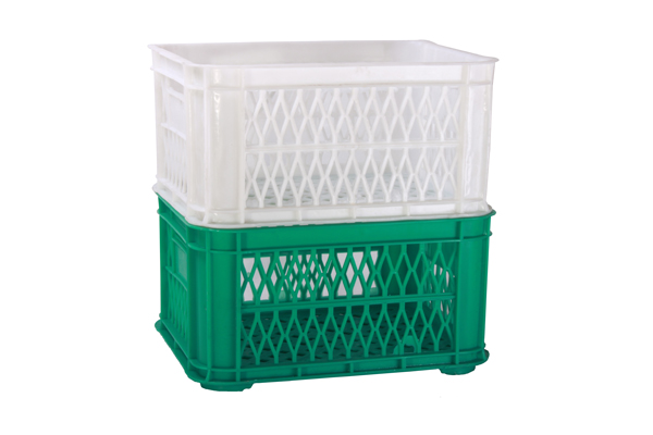 Plastic fruit crate HH235
